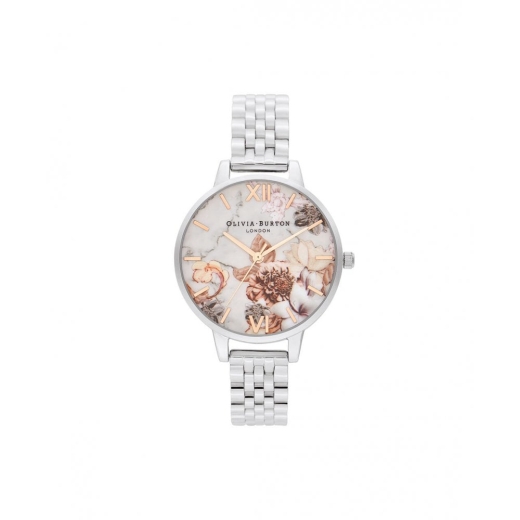 Olivia burton hotsell ladies silver watches